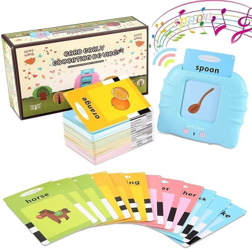 Talking Flash Cards for Kids - Early Educational Learning Toy | YaaR Elegance