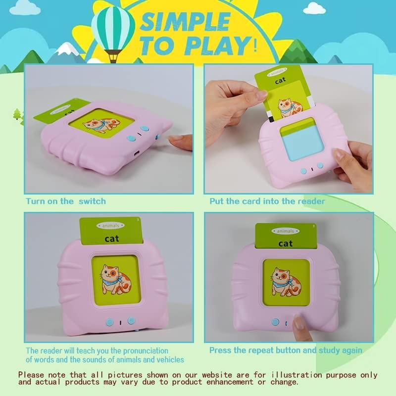 Talking Flash Cards for Kids - Early Educational Learning Toy | YaaR Elegance