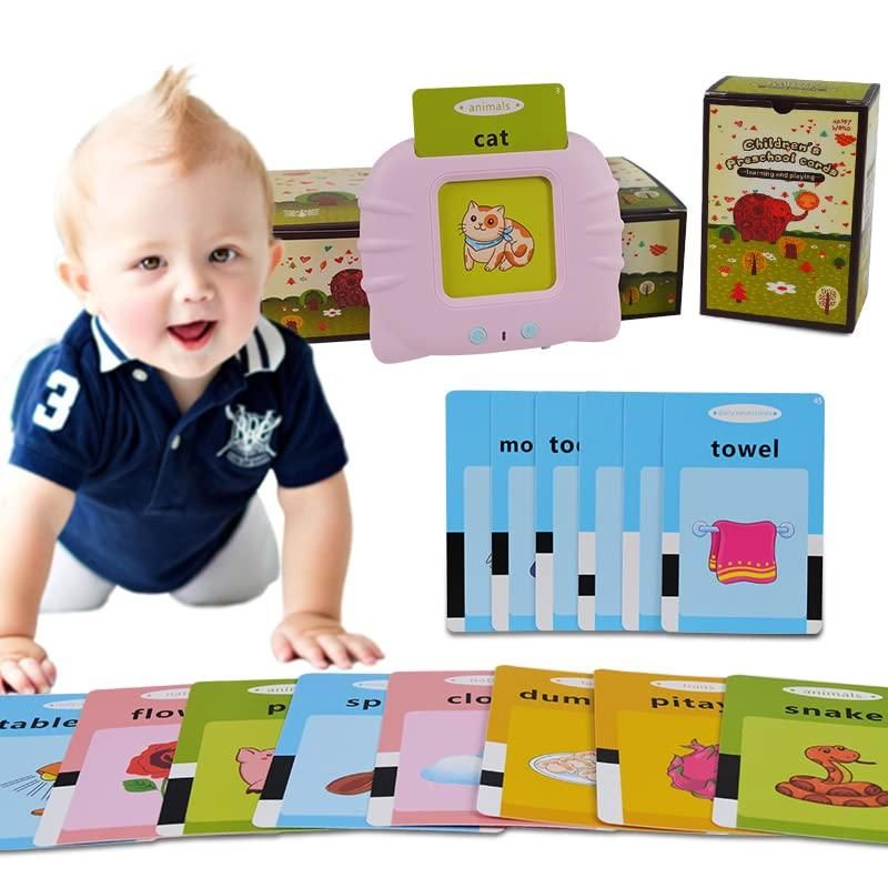 Talking Flash Cards for Kids - Early Educational Learning Toy | YaaR Elegance