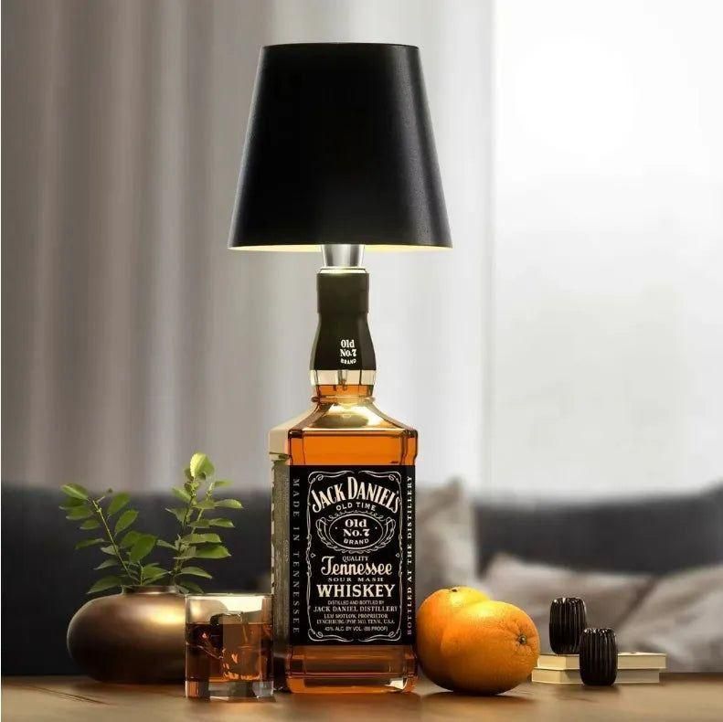 Wireless Bottle Lamp - Portable LED Light for Home Decor | YaaR Elegance